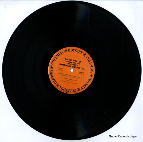 WALTER, BRUNO schubert; symphony no.9 in c major