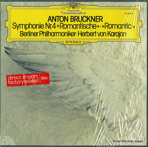 KARAJAN, HERBERT VON bruckner; symphonie nr.4 