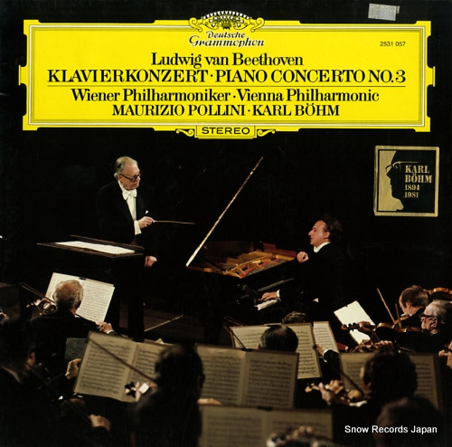 BOHM, KARL beethoven; klavierkonzert piano concerto no.3 2531057