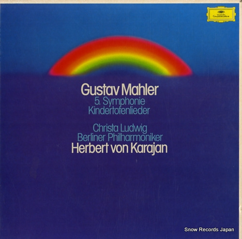 KARAJAN, HERBERT VON mahler; 5.symphonie, kindertotenlieder 2707081