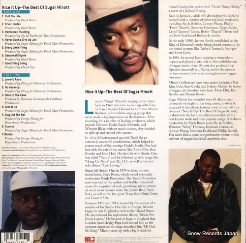 MINOTT, SUGAR nice it up / the best of sugar minott VPRL1515