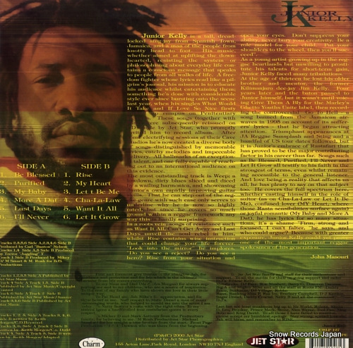 KELLY, JUNIOR rise CRLP127 - back cover