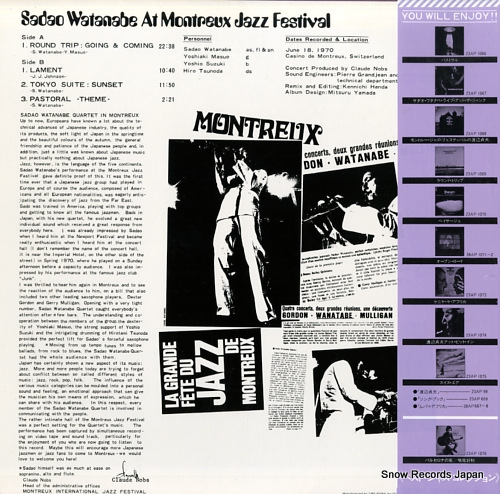 WATANABE, SADAO sadao watanabe at montreux jazz festival 23AP1068