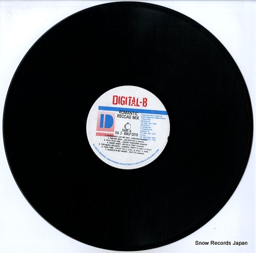 V/A romantic reggae mix volume 2 BWLP0018 - disc
