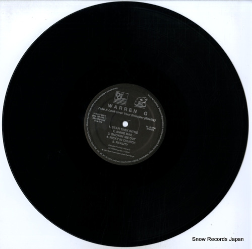 WARREN G take a look over your shoulder (reality) 314537234-1 - disc