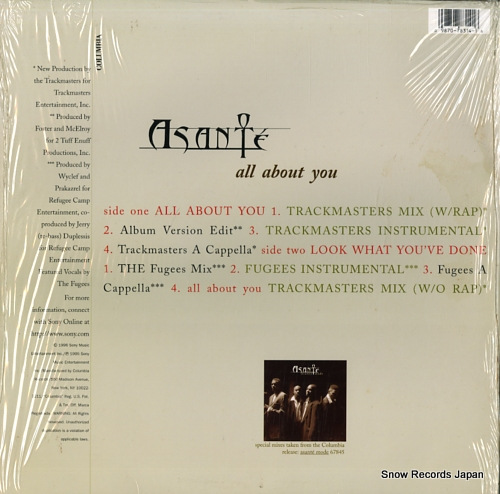 ASANTE all about you 4478314