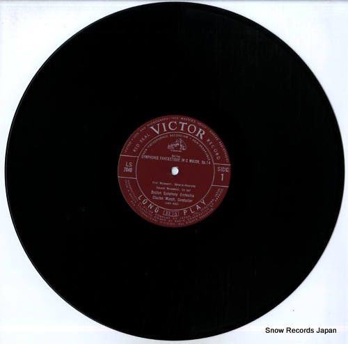 MUNCH, CHARLES berlioz; symphonie fantastique LS-2040