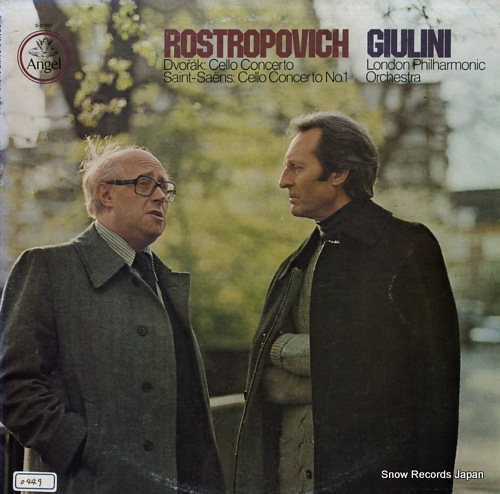 ROSTROPOVICH, MSTISLAV dvorak; cello concerto / saint-saens; cello concerto no.1 S-37457 / SQ-1-37457