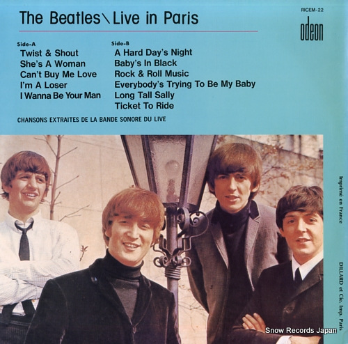 BEATLES, THE live in paris RICEM-22