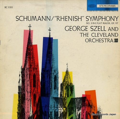SZELL, GEORGE schumann; symphony no.3 BC1130