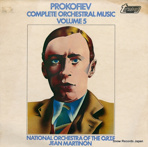 MARTINON, JEAN prokofiev; complete complete orchestral music volume5 TV37054S