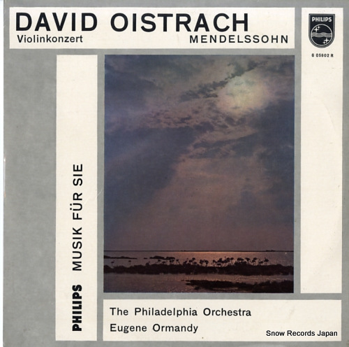 ORMANDY, EUGENE violinkonzert e-moll op.64 G05602R - front cover