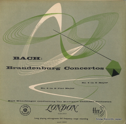 MUNCHINGER, KARL bach; brandenburg concerto no.4 in g major LLA10027