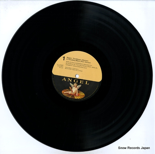 KARAJAN, HERBERT VON wagner; tannhauser overture & venusberg music S-37097 - disc