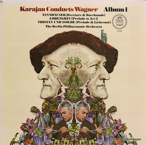 KARAJAN, HERBERT VON wagner; tannhauser overture & venusberg music S-37097 - front cover