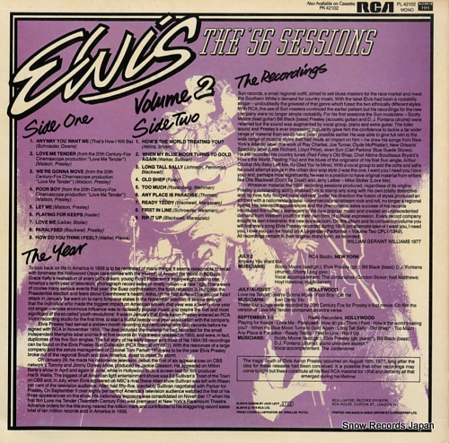 ӥץ꡼ elvis the '56 sessions vol.2 PL42102