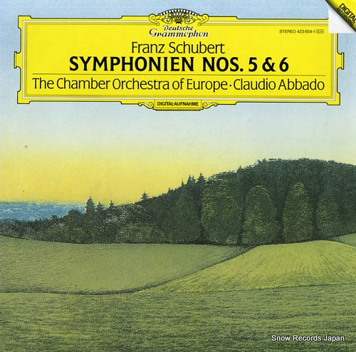 ABBADO, CLAUDIO franz schubert; symphonien nos.5 & 6 423654-1