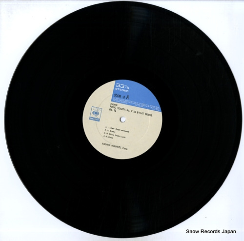 HOROWITZ, VLADIMIR chopin / schumann / rachmaninoff / liszt SOCM8