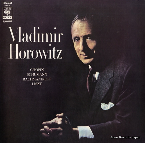 HOROWITZ, VLADIMIR chopin / schumann / rachmaninoff / liszt SOCM8