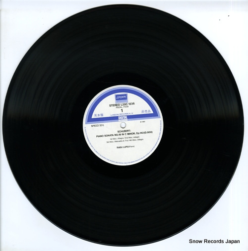 LUPU, RADU schubert; piano sonata / moments musicaux d.780 L28C1236