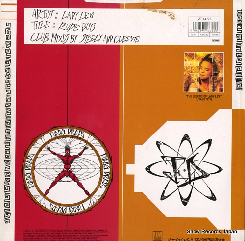LEVI, LADY rude boys ZT44776 - back cover