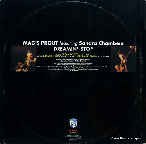MAG'S PROUT dreamin' stop W2206 - back cover