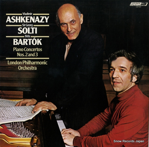 ASHKENAZY, VLADIMIR bartok; piano concertos nos.2 and 3 CS7167