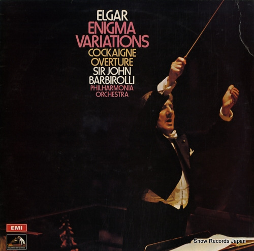BARBIROLLI, SIR JOHN elgar: enigma variations / cockaigne overture ASD548