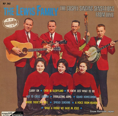 LEWIS FAMILY, THE the gospel singing sensations from dixie NLP2062