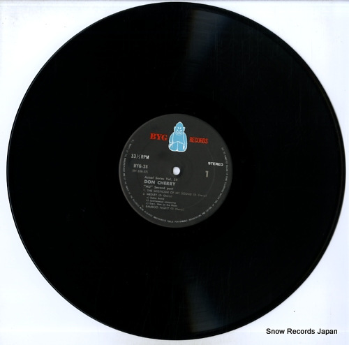 CHERRY, DON mu second part BYG-28