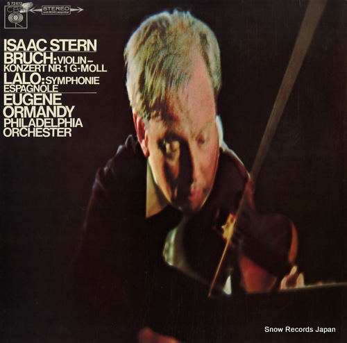 STERN, ISAAC max bruch; violinkonzert nr.1 g-moll op.26 S72612