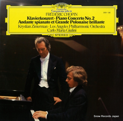 GIULINI, CARLO MARIA chopin; klavierkonzert piano concerto no.2 2531126