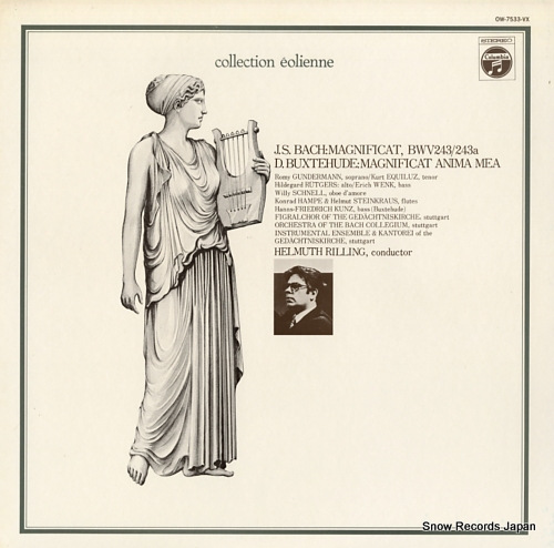 RILLING, HELMUTH bach; magnificat, bwv243 / 243a OW-7533-VX