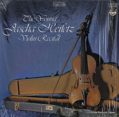 HEIFETZ, JASCHA the young jascha heifetz violin recital SDBR3326
