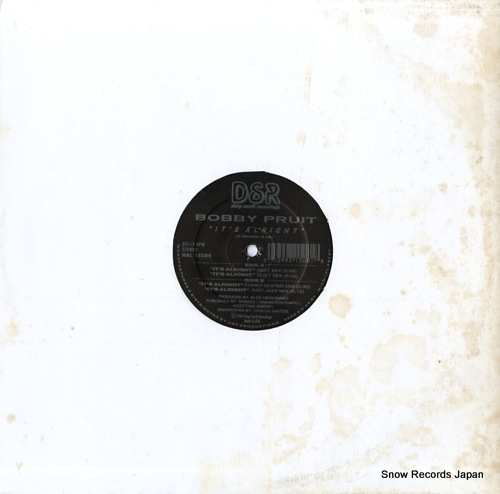 PRUIT, BOBBY it's alright HAL12508 - front cover