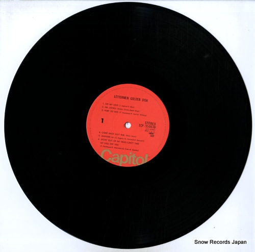 LETTERMEN golden disk ECP-95063B