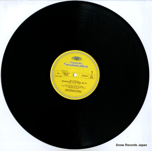 KARAJAN, HERBERT VON tchaikovsky; symphony no.5 20MG0371