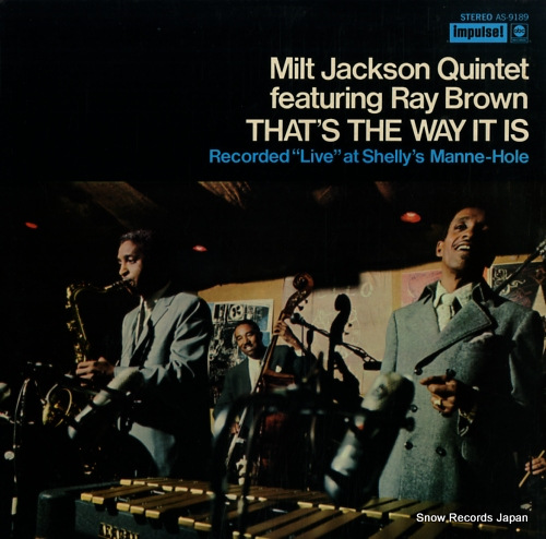 JACKSON, MILT that's the way it is AS-9189