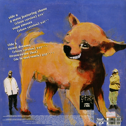 DE LA SOUL 4 more TBV779 - back cover