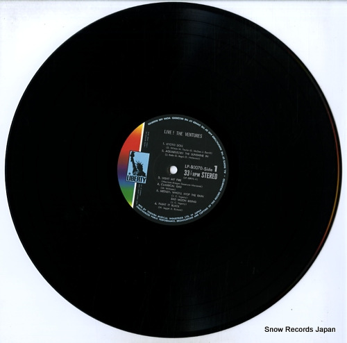 VENTURES, THE live! LP-80070