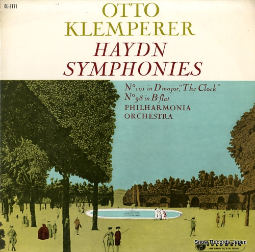 KLEMPERER, OTTO haydn; symphonies no.101 in d major, 