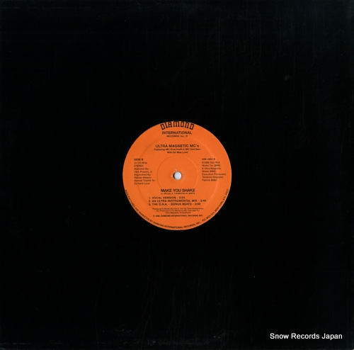 ULTRA MAGNETIC MC'S to give you love / make you shake DIR-1001 - back cover