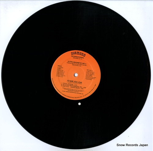 ULTRA MAGNETIC MC'S to give you love / make you shake DIR-1001 - disc