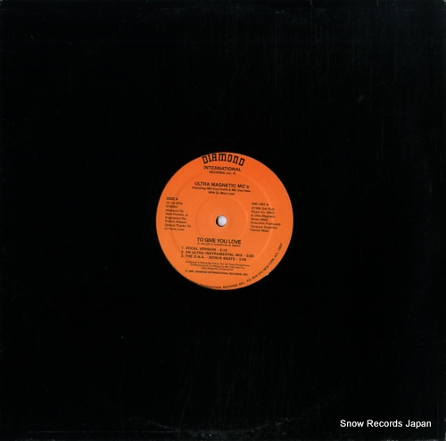 ULTRA MAGNETIC MC'S to give you love / make you shake DIR-1001 - front cover