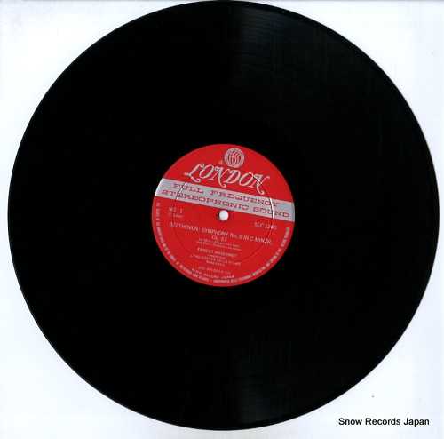 ANSERMET, ERNEST beethoven; symphony no.5 egmont-overture SLC1240