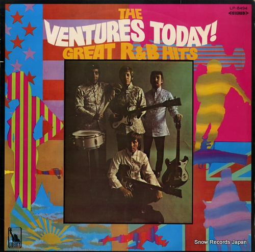 ザ・ベンチャーズ ベンチャーズ・トゥデイ/狂熱のr&bヒッツ LP-8494