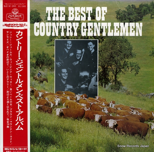 COUNTRY GENTLEMEN, THE the best of the country gentlemen SLC(M)240 - front cover