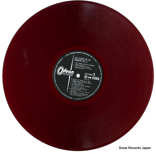 V/A les fleurs de la chanson vol.3 OP-7484 - disc