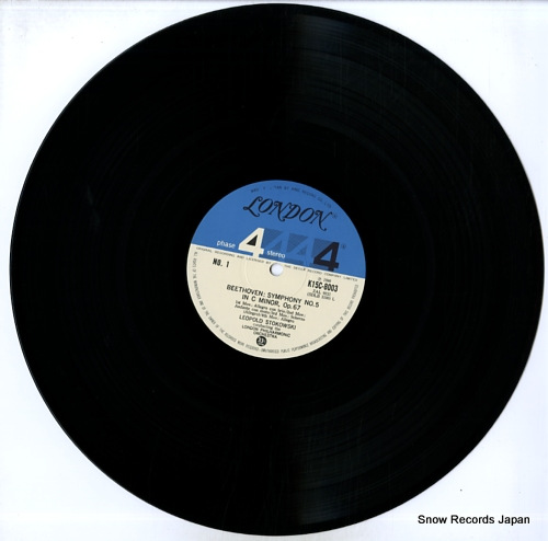 STOKOWSKI, LEOPOLD beethoven; symphony no.5 K15C8003