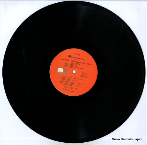 NAT KING COLE the greatest of nat king cole vol.1 SLB-6803